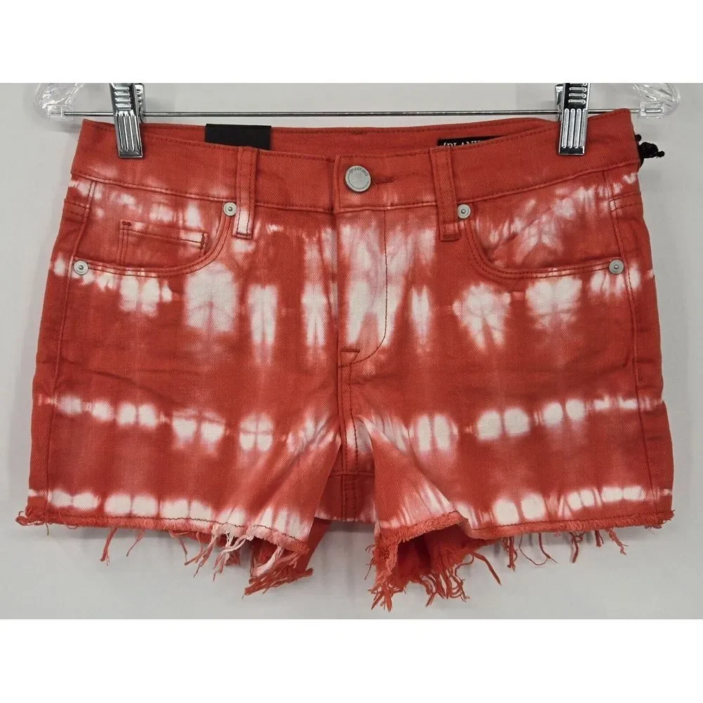 Blank‎ Nyc Shorts Women's 25 The Essex Classic Cut Off Tie Dye Casual Preppy